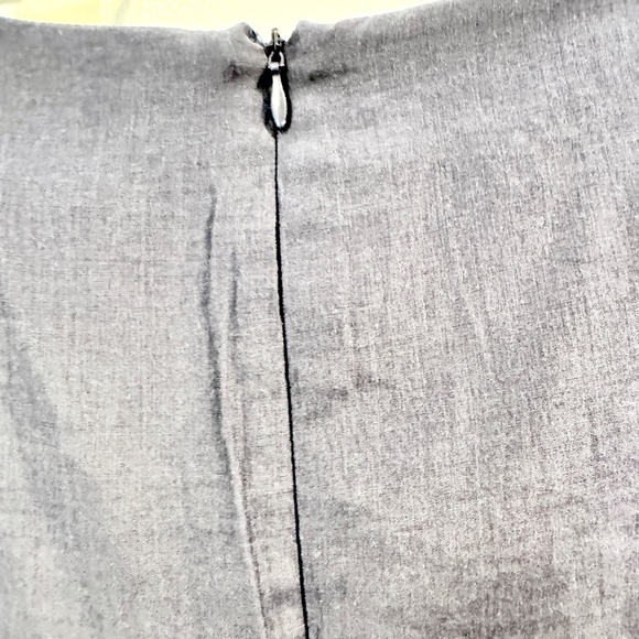 Julie Brown - Size 2 - Navy, Silk, Gold Embellished Neck Line, Shift Dress - Picture 7 of 9